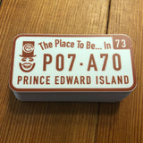 Place to be in 73 PEI License Plate Sticker