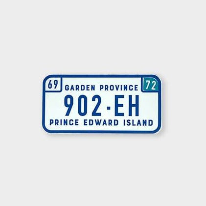 Garden Province PEI License Plate Sticker